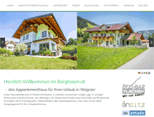 Tablet Screenshot of berghoam.at